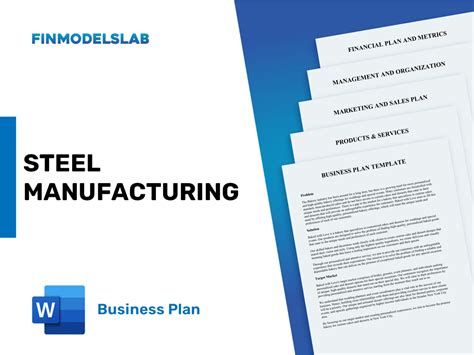 steel fabrication business plan pdf